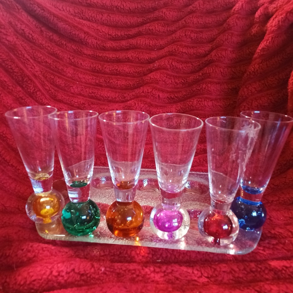 Multicolour Shot Glass Set - Picture 2 of 12
